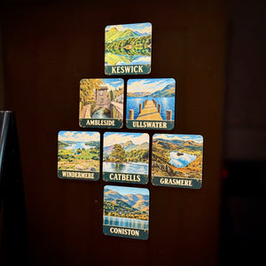 Lake District Fridge Magnets | Keswick Catbells Windermere Coniston & More