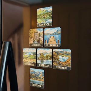 Lake District Fridge Magnets | Keswick Catbells Windermere Coniston & More