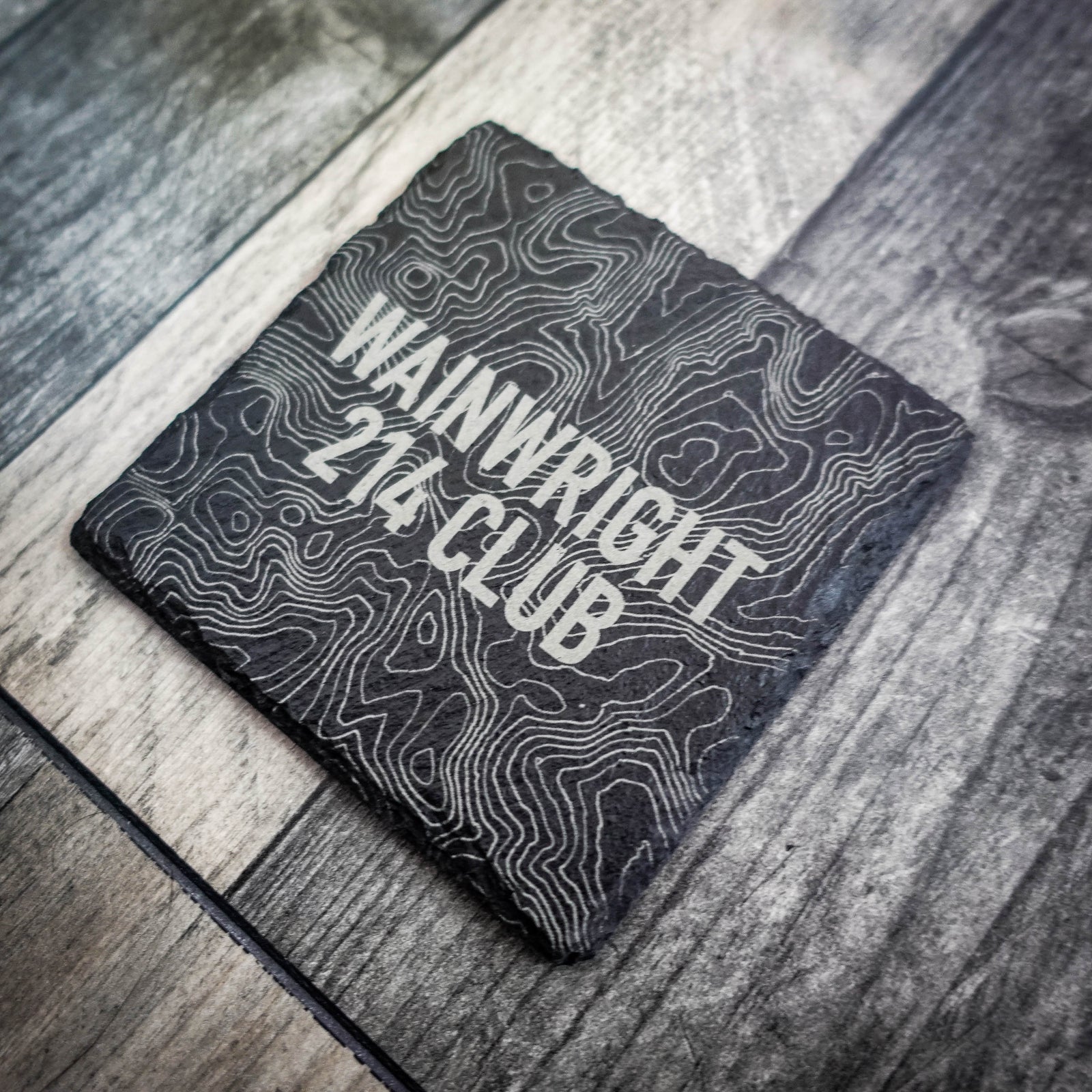 Wainwright 214 Club Slate Coaster | Lake District Coaster