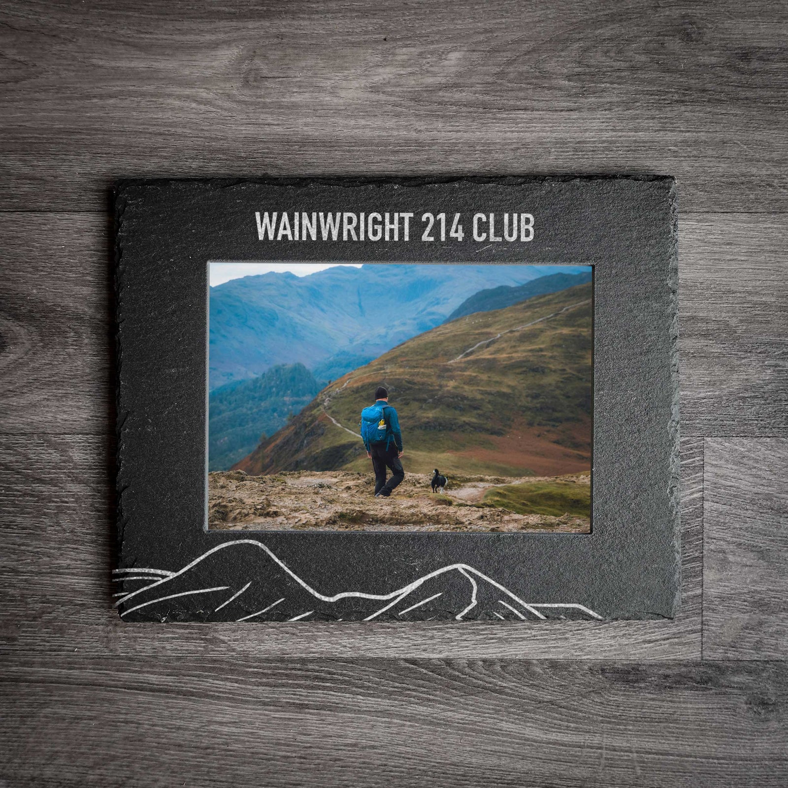 Wainwright 214 Club Slate Photo Frame