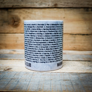 Wainwright 214 Summit Mug – Every Wainwright Listed | Hillwalking Gift
