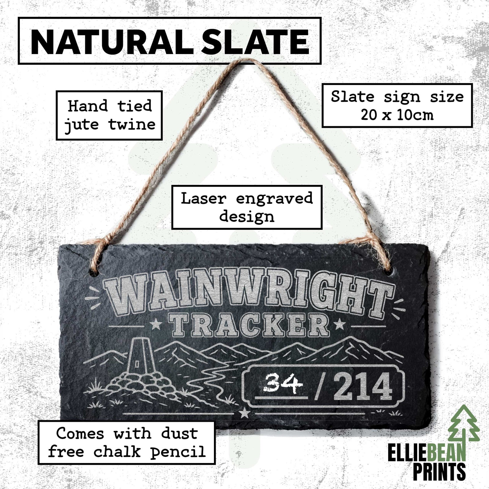 Wainwright Tracker Slate Board