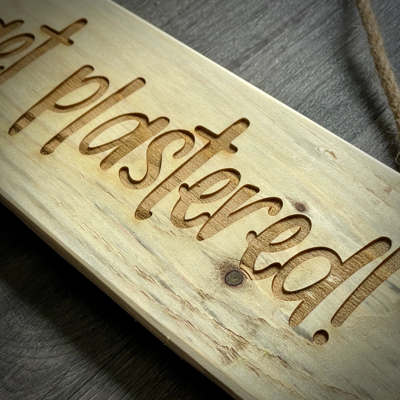 Bar Sign Handmade Custom Personalised Bar Sign - EllieBeanPrints