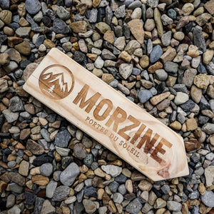 Morzine Reclaimed Pallet Wood Sign