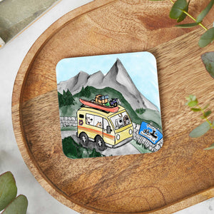 Fun Bus Camper Van Coaster – Richard Scribbles Road Trip Adventure