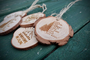Forest Quote Slices