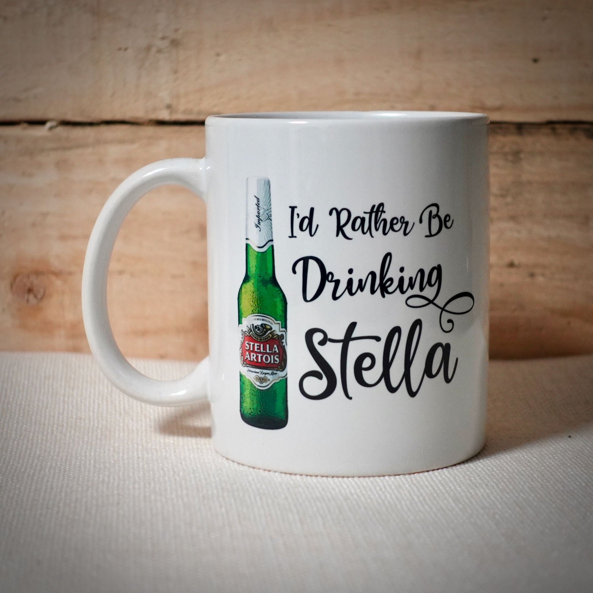 I'd Rather Be Drinking Stella Mug