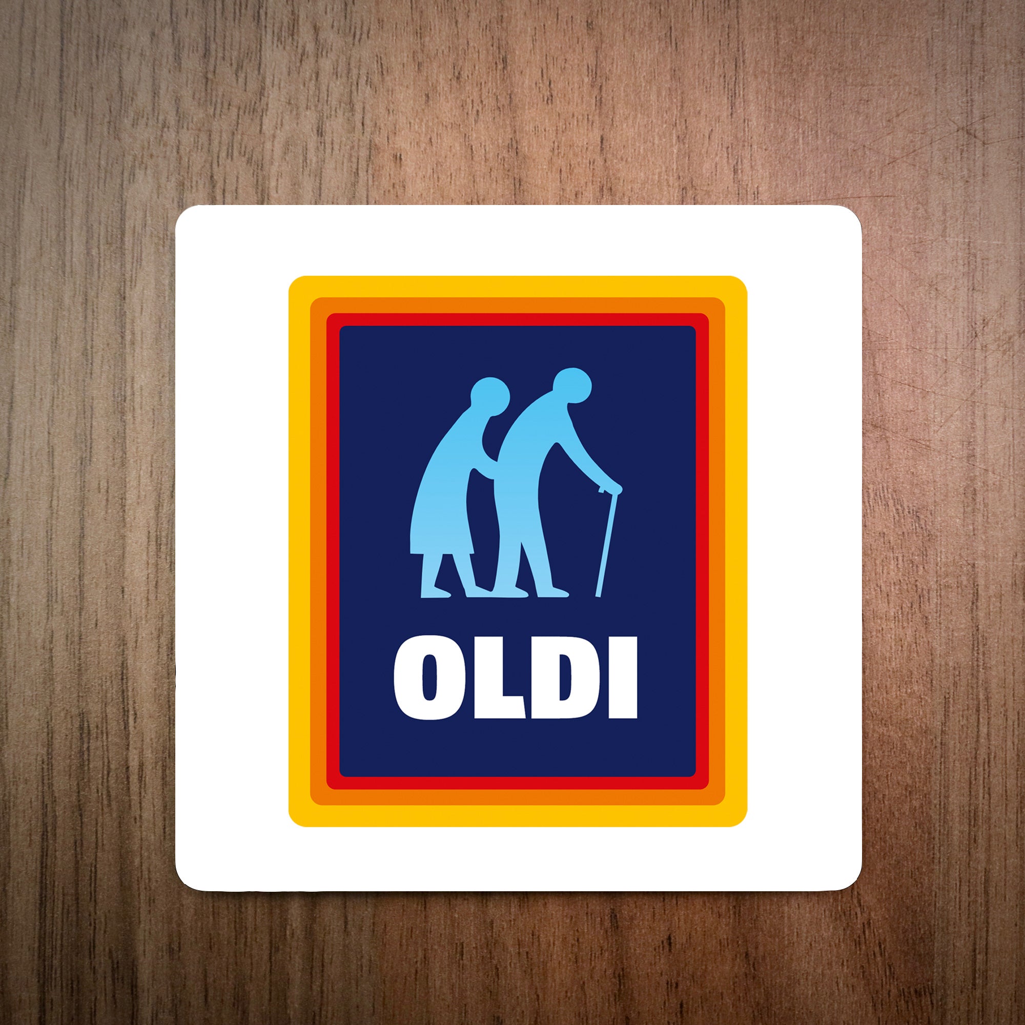 Oldi Coaster EllieBeanPrints oldi-coaster-elliebeanprints