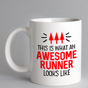 This Is What An Awesome Runner Looks Like Mug