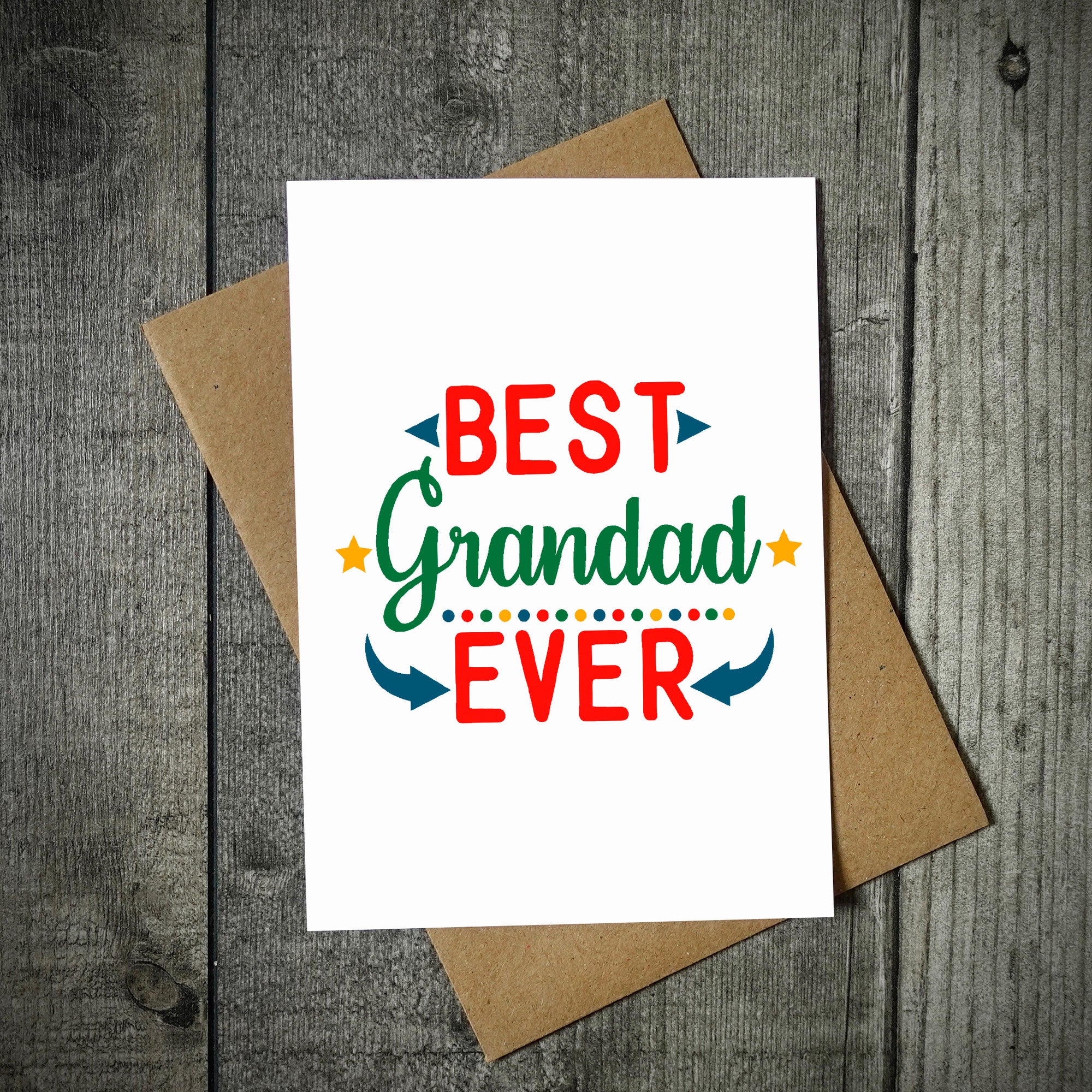 The Best Grandad Ever Card