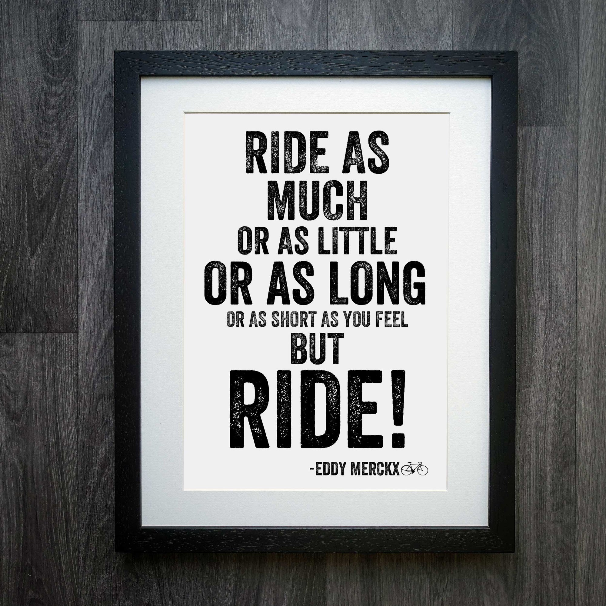 Eddy Merckx "But Ride" Print