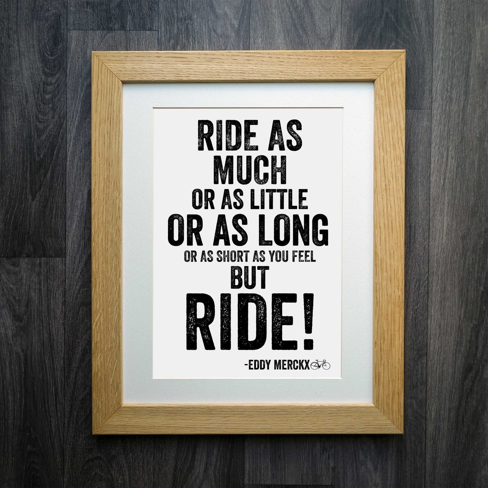 Eddy Merckx "But Ride" Print