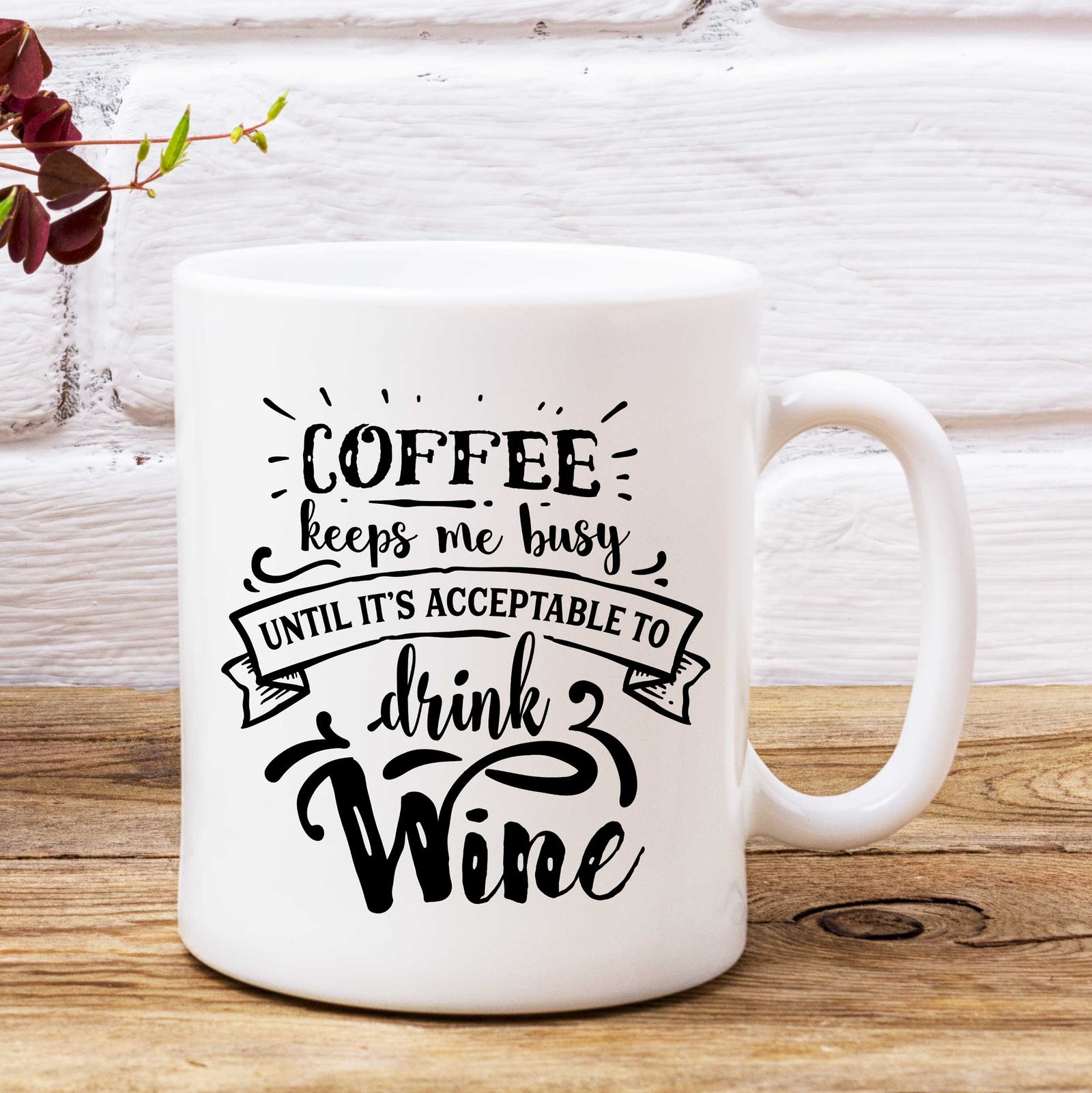 Coffee Keeps Me Busy Mug