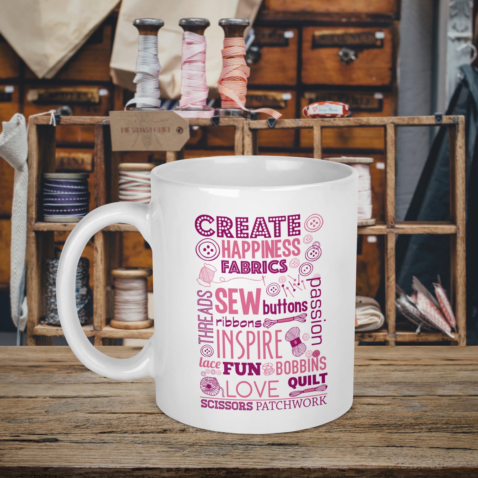 Create Sewing Craft Mug
