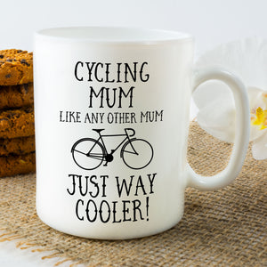 Cycling Mum Mug - Bike