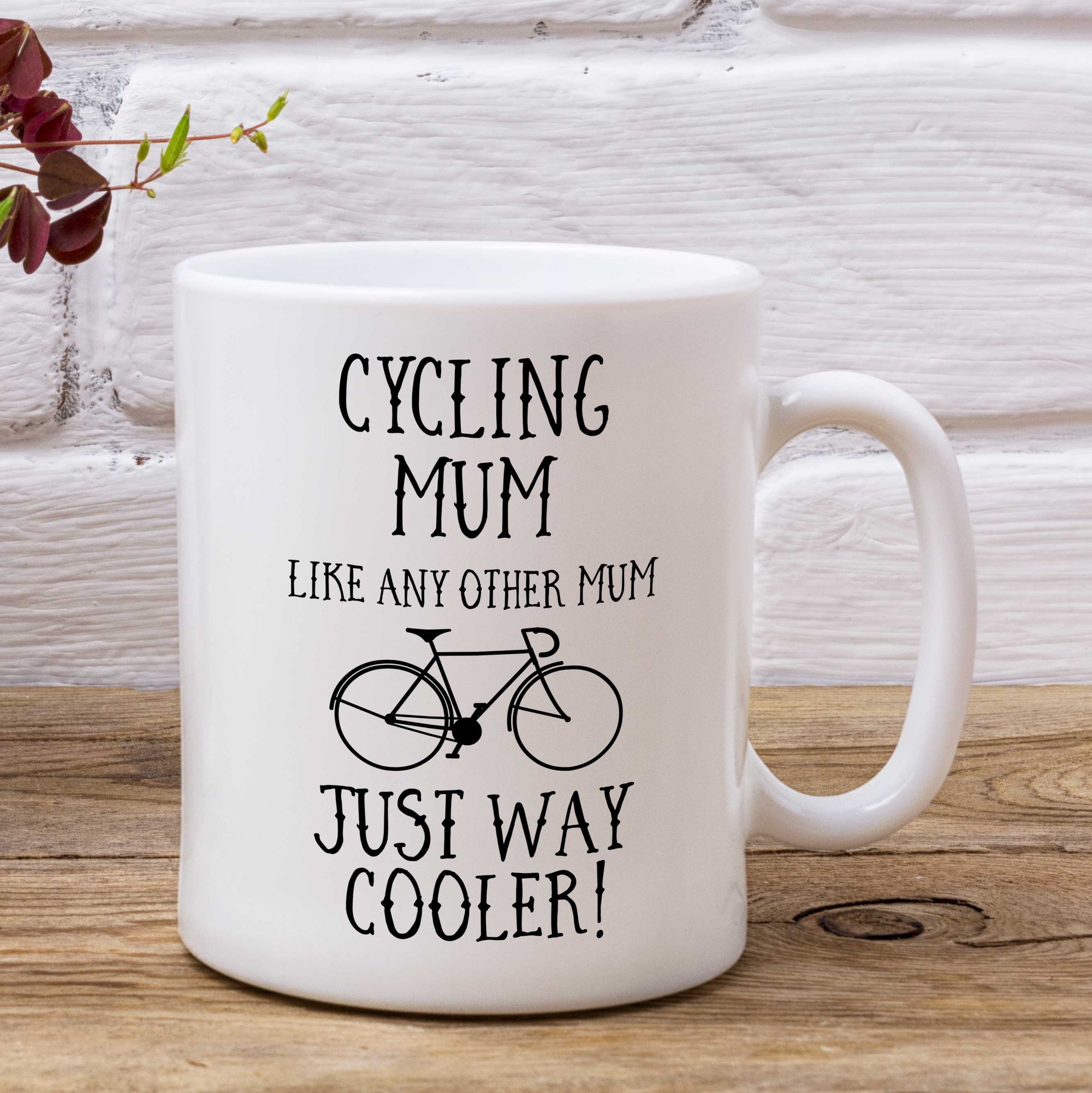 Cycling Mum Mug - Bike