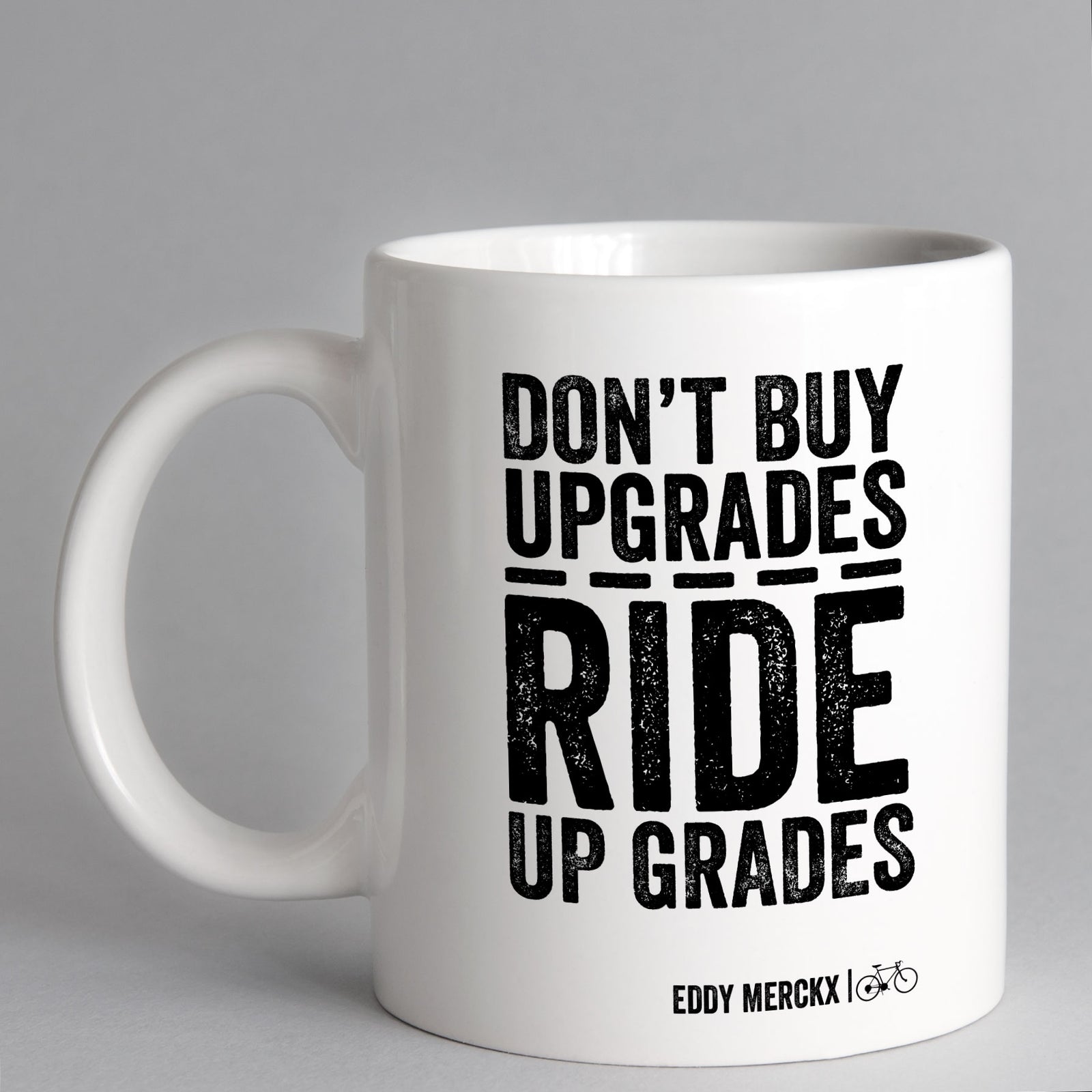 Eddy Merckx Ride Up Grades Cycling Mug