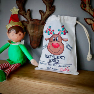 Personalised Elf Collective Reindeer Food Bags