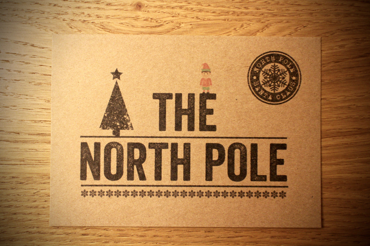 Elf - Personalised North Pole Postcard