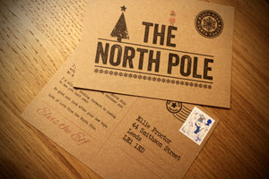 Elf - Personalised North Pole Postcard