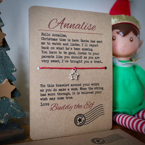 Personalised Elf Wish Bracelet - Best Seller