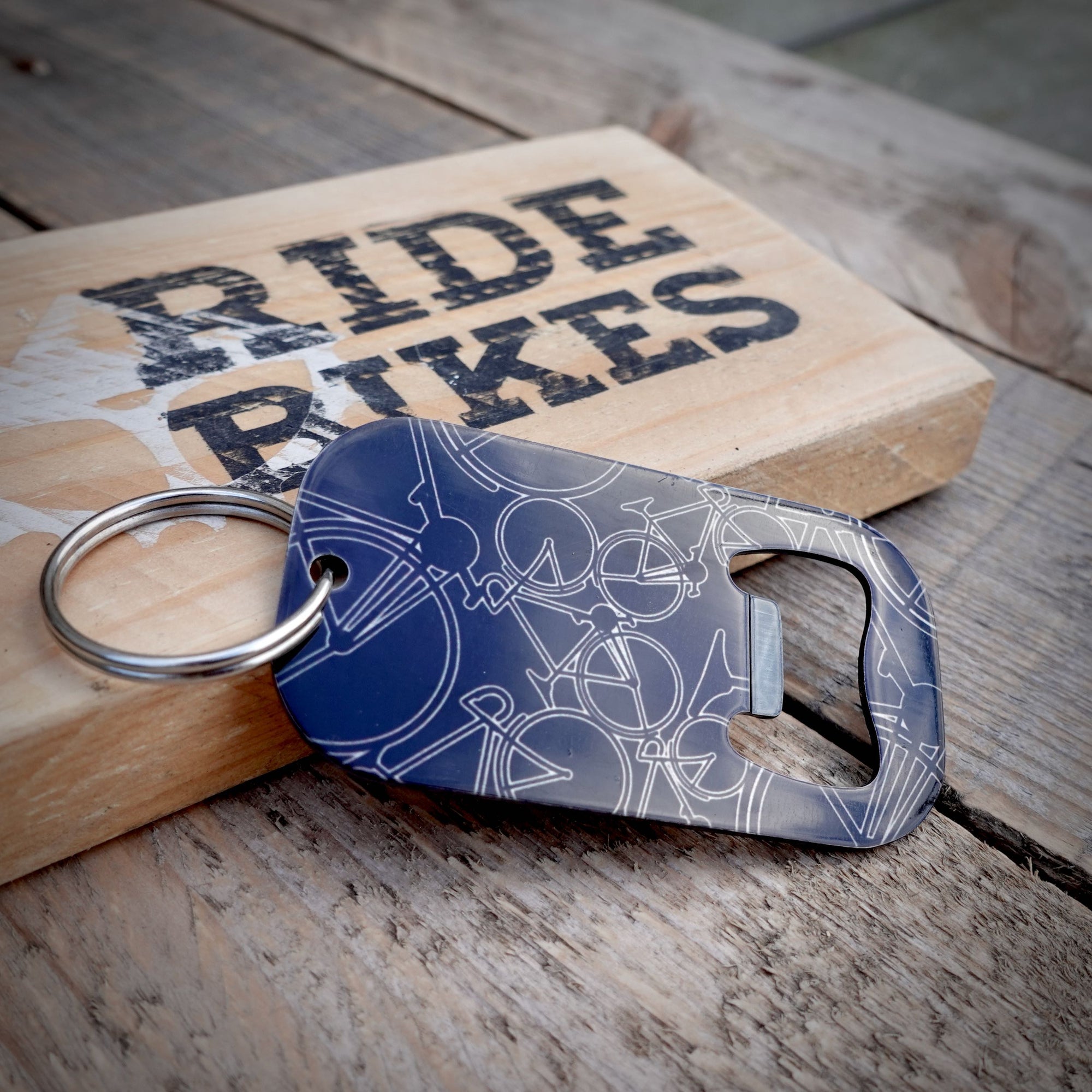 Glow Bikes Road Key Ring Bike Bottle Opener