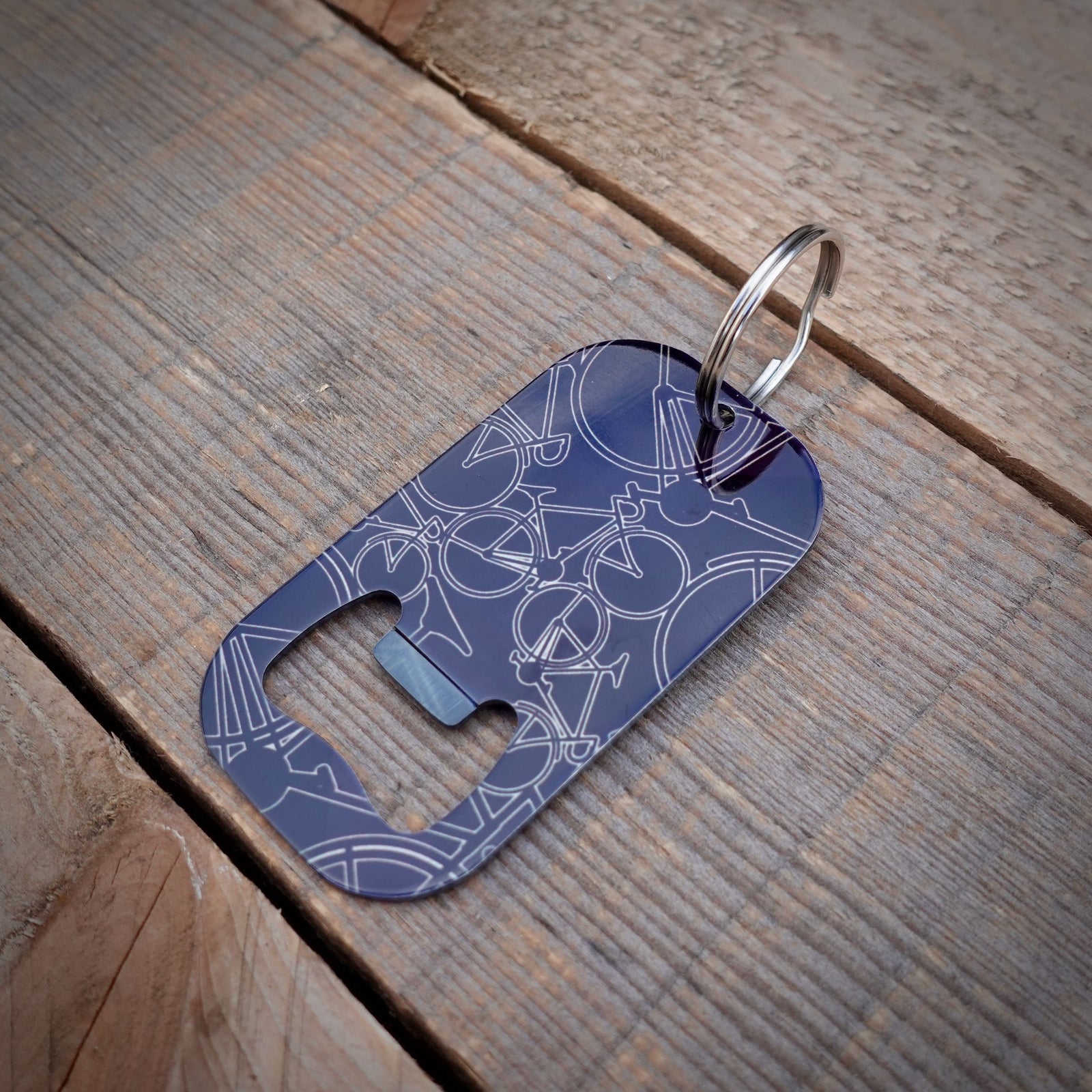 Glow Bikes Road Key Ring Bike Bottle Opener