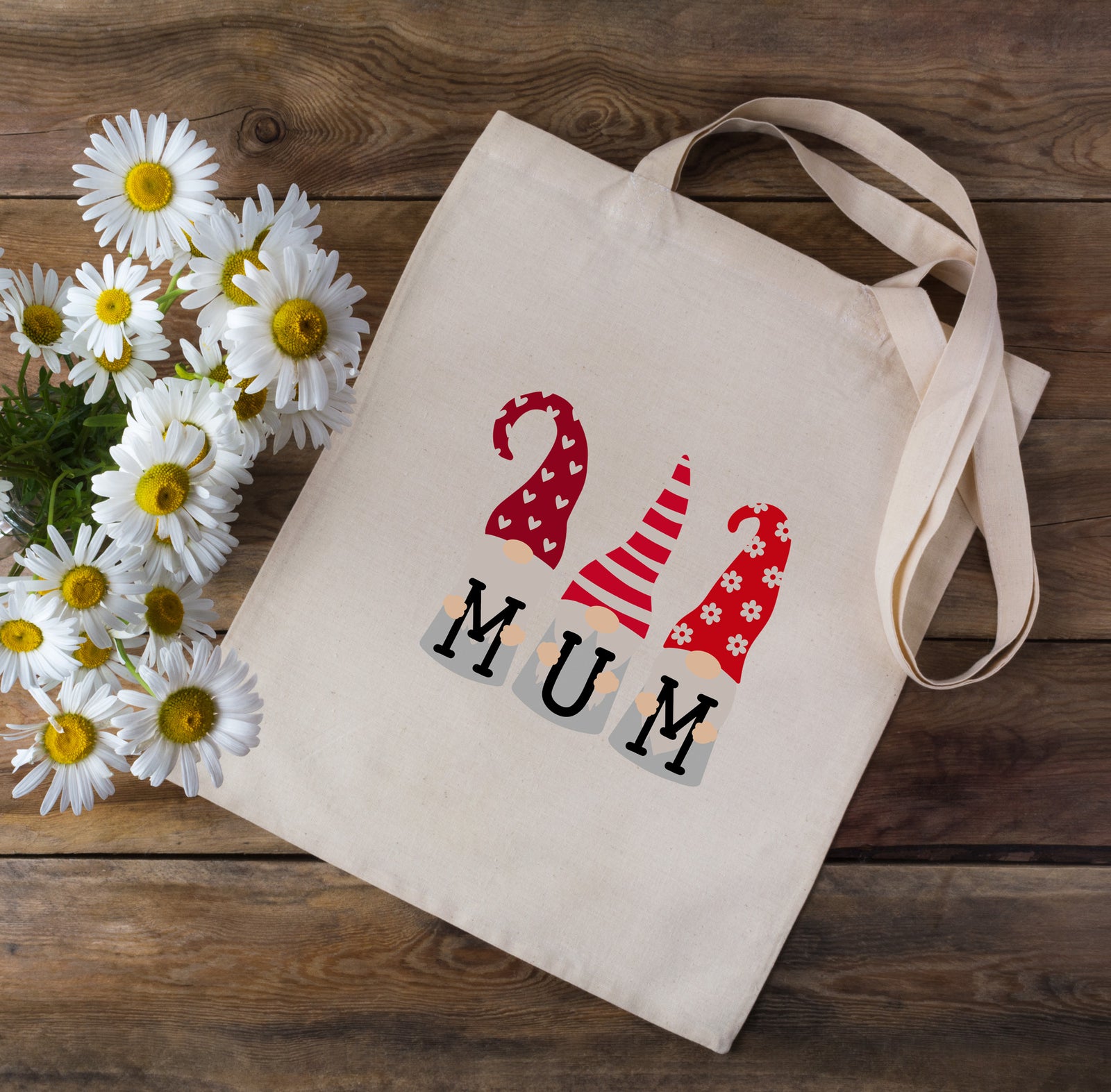 Gnome Mum Tote Bag