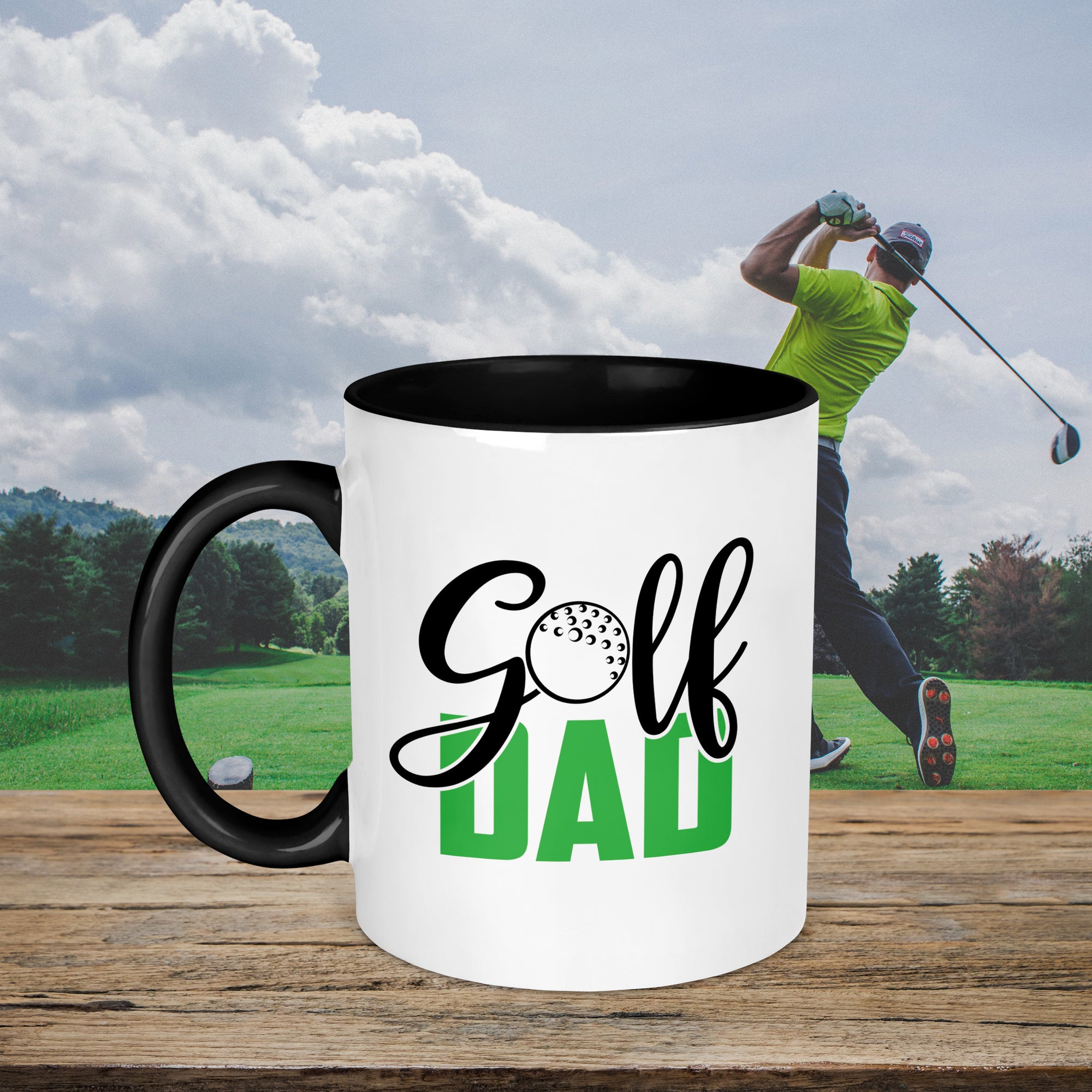 Golf Dad Mug - Bold Design