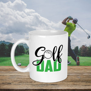 Golf Dad Mug - Bold Design