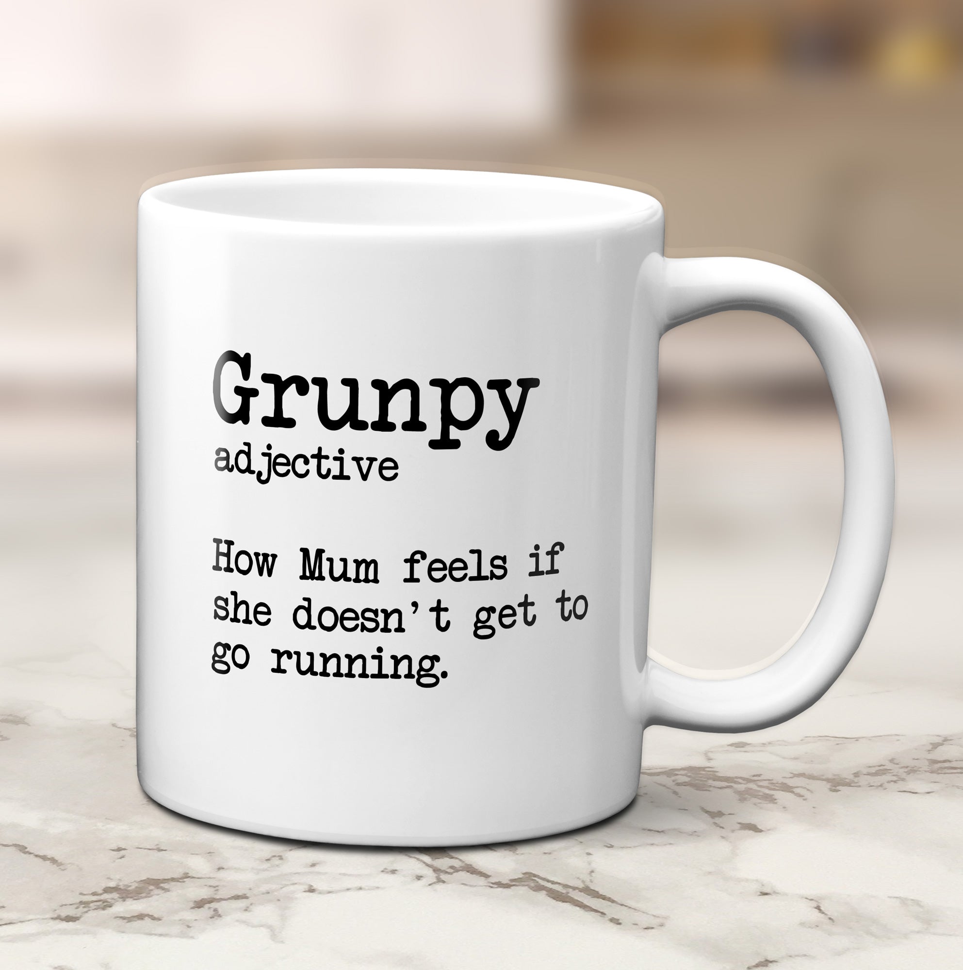 Grunpy Mum Running Mug