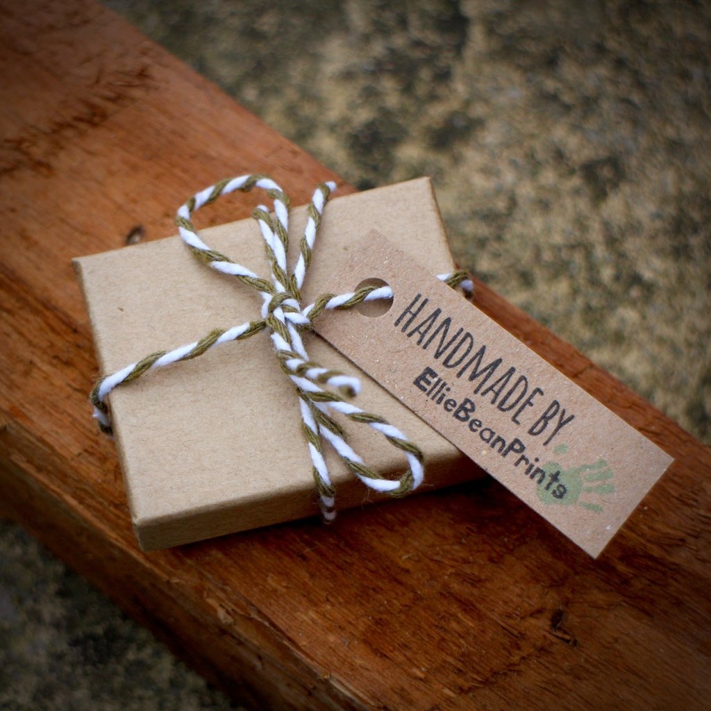 Hand Stamped Husband, Daddy, Hero Keyring