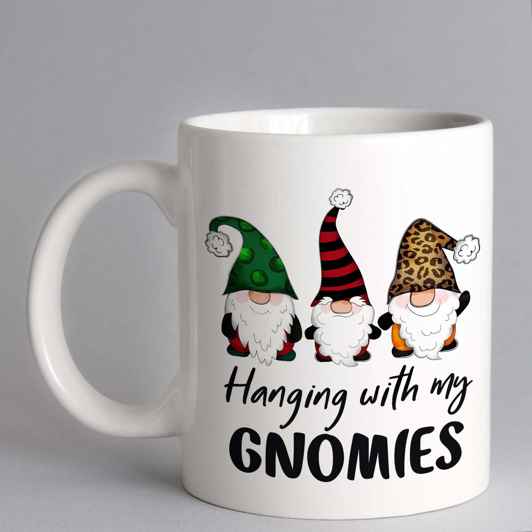 Hanging With My Gnomies Christmas Gnome Mug