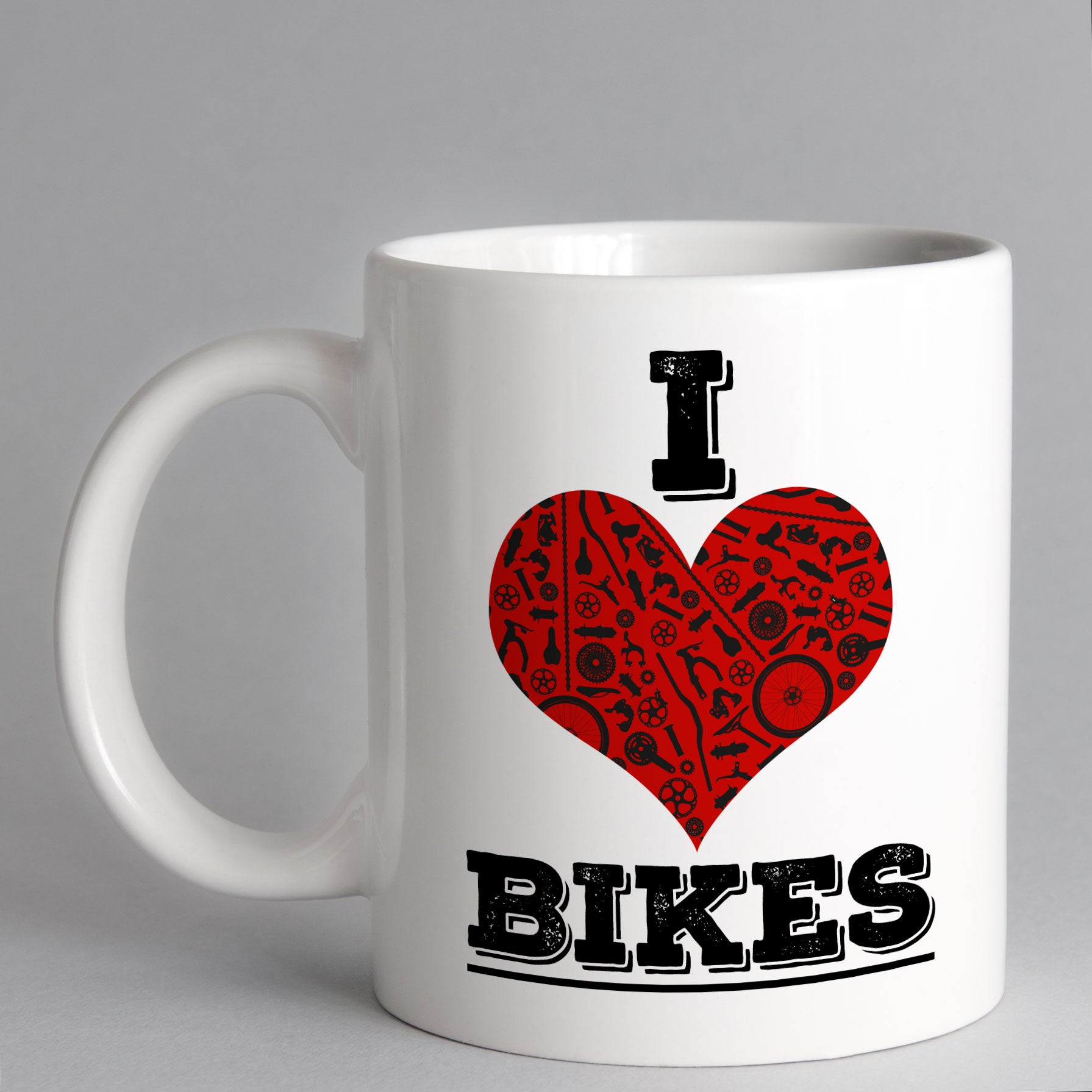 I Love Bikes Mug