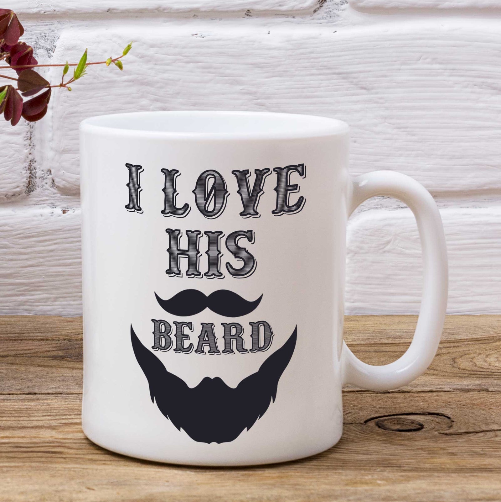 I Love His Beard Mug