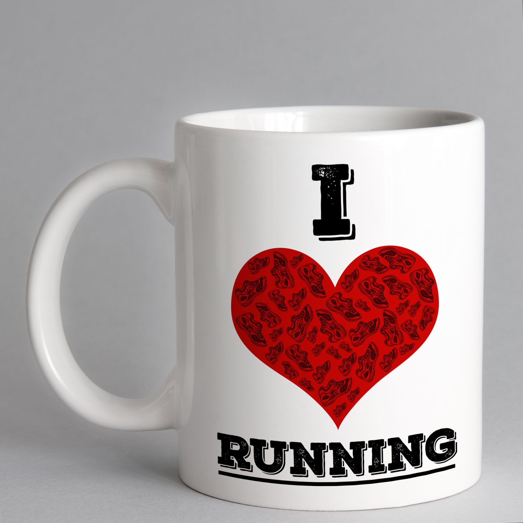 I Love Running Mug
