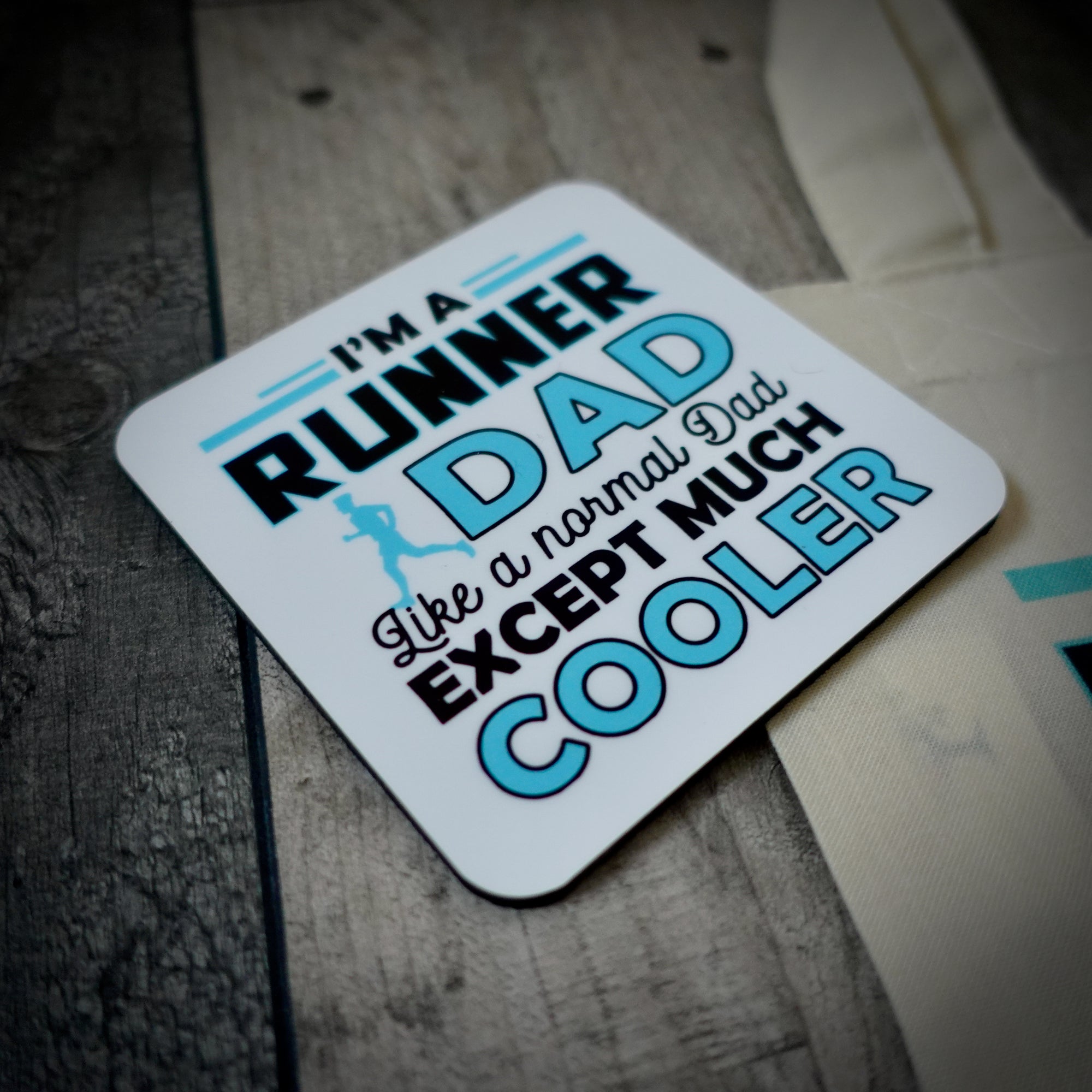 I'm A  Runner Dad Like A Normal Dad Except Much Cooler Running Coaster