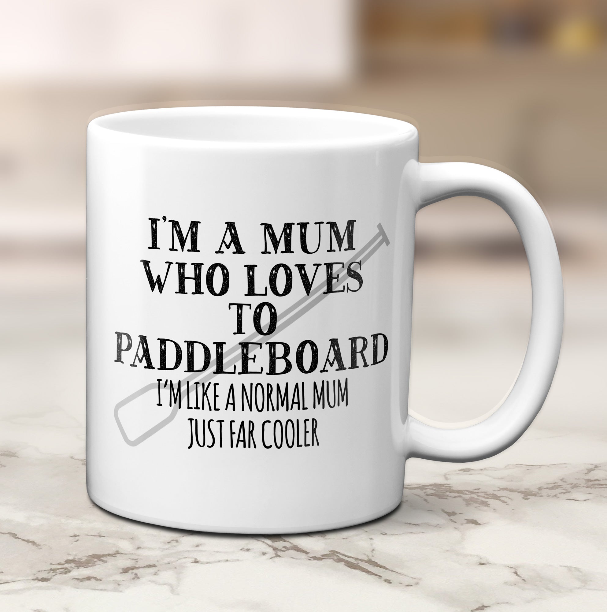 I'm A Mum Who Loves To Paddleboard Ceramic Mug