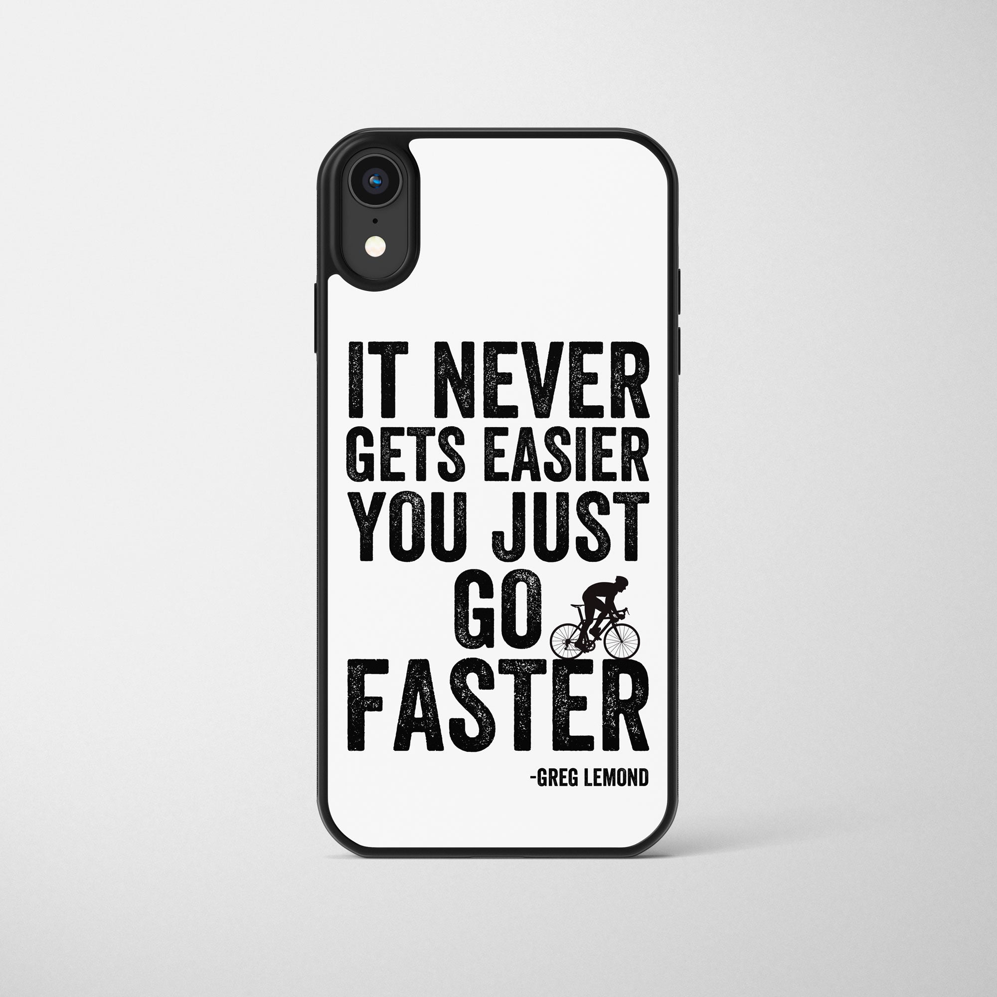 It Never Gets Easier You Just Go Faster Lemond Cycling Phone Case