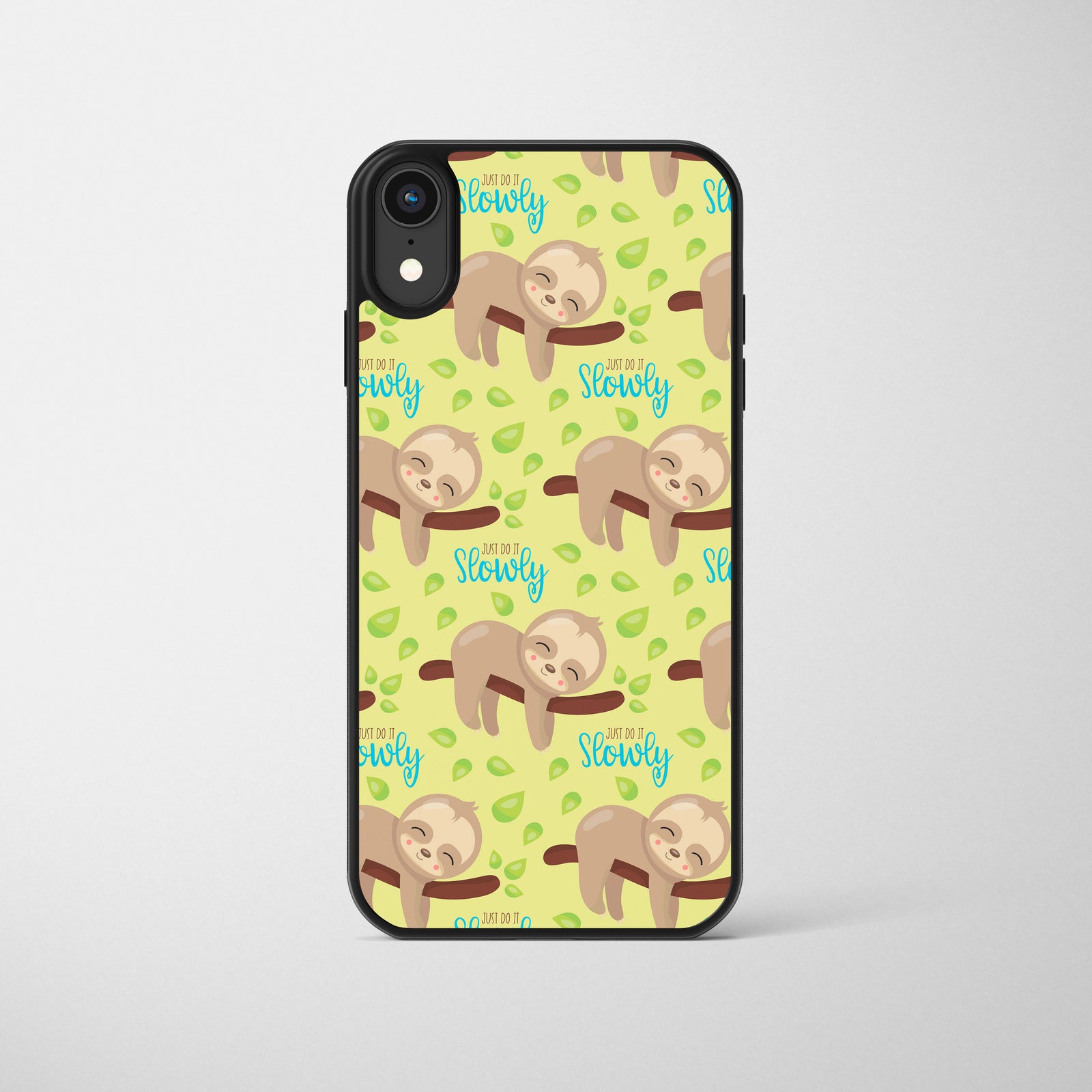 Just Do It Slowly Sloth Phone Case