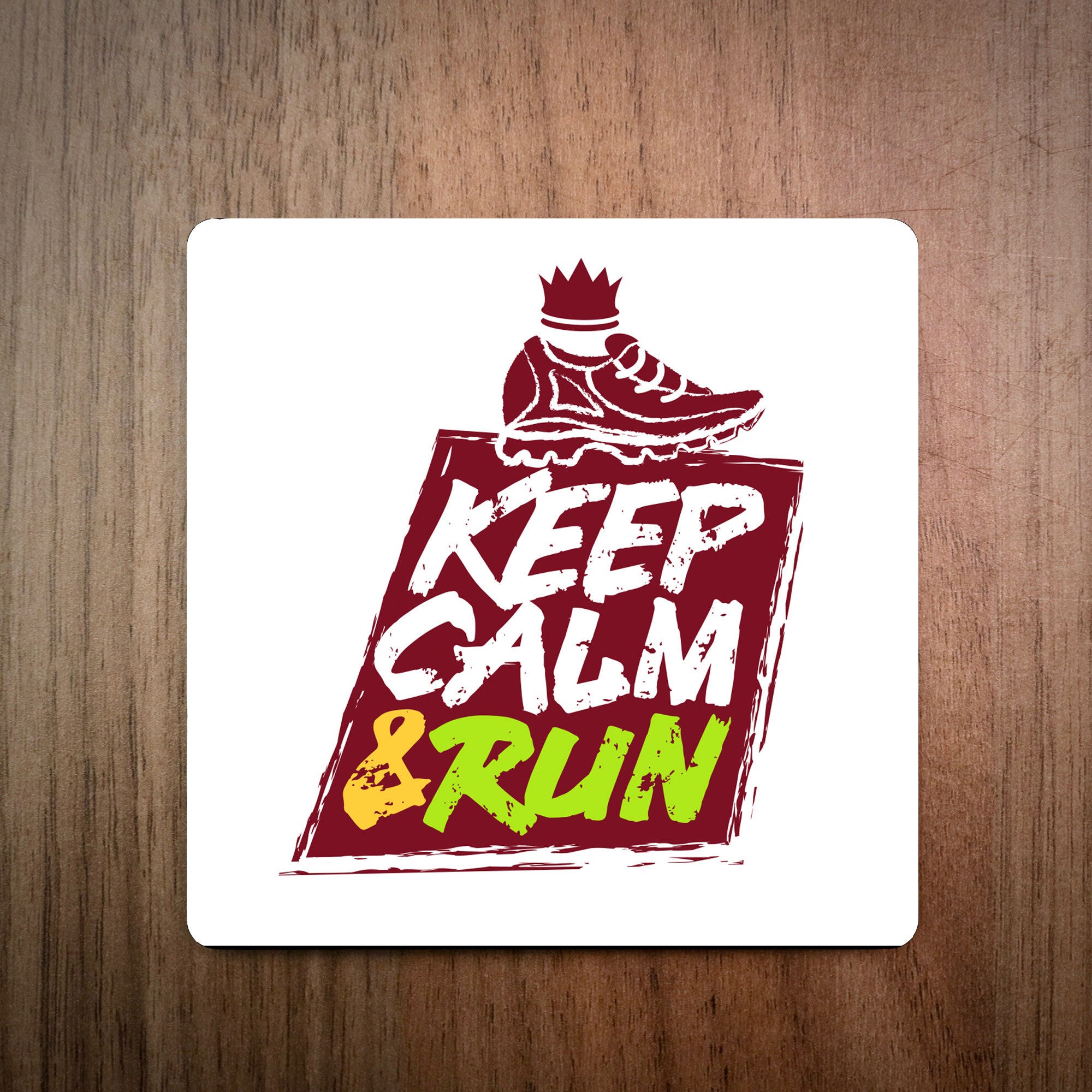 Keep Calm & Run Running Coaster