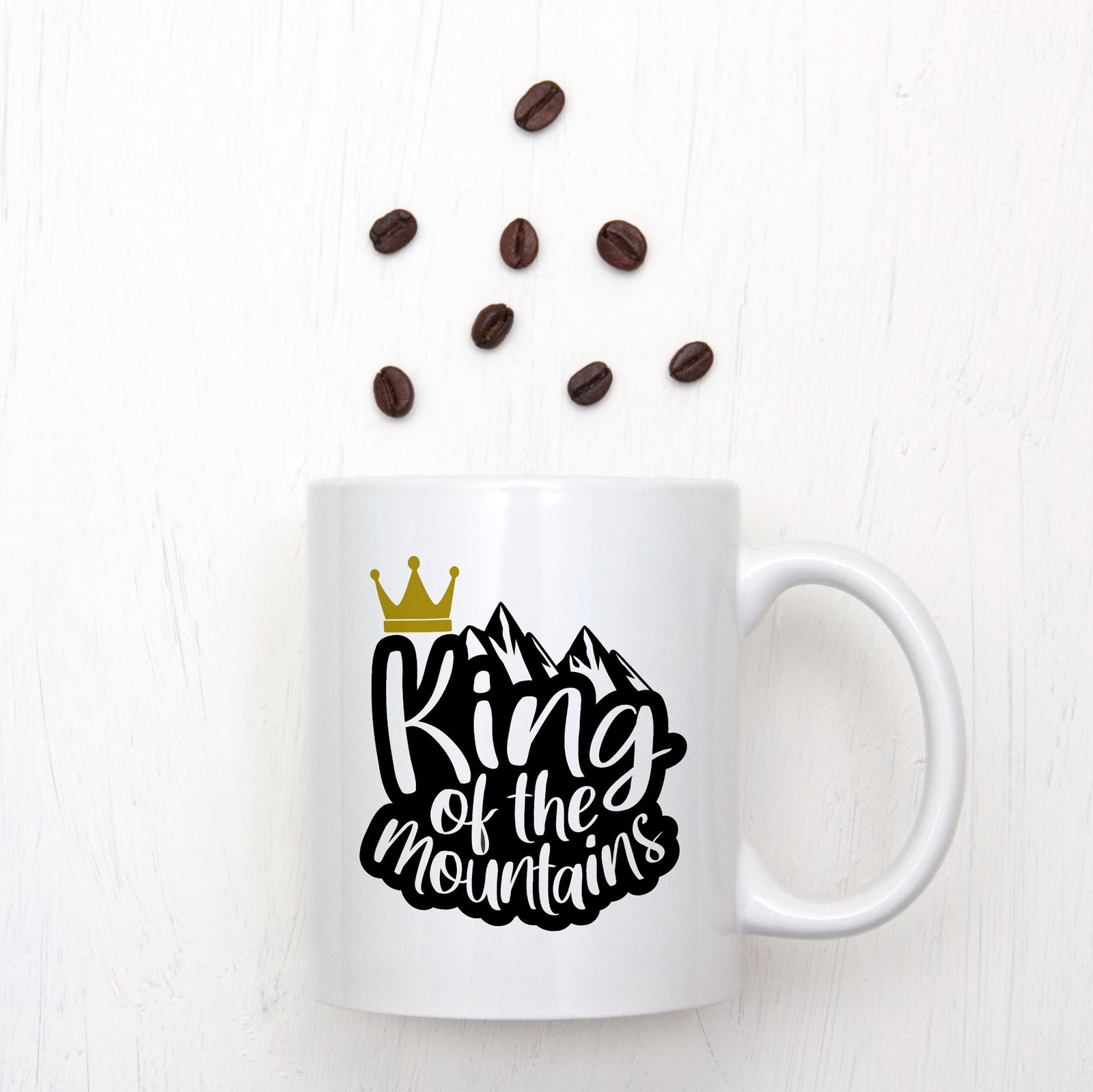 King Of The Mountains Cycling Mug