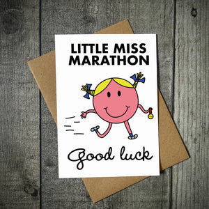 Little Miss Good Luck Card