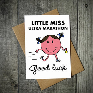 Little Miss Good Luck Card