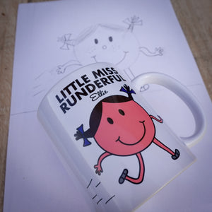 Little Miss Runderful Personalised Running Mug
