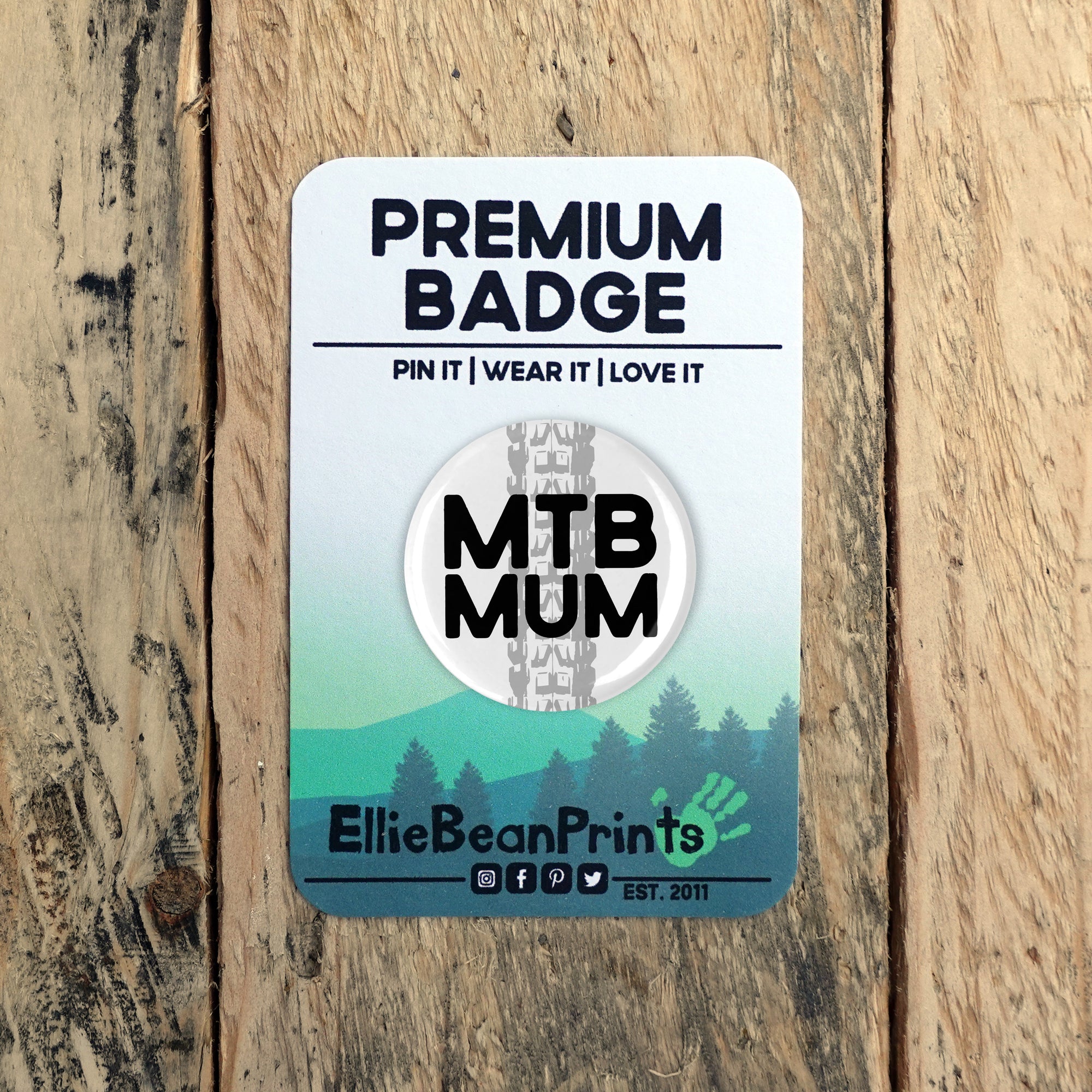 MTB Mum Badge