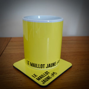 Tour De France Le Maillot Jaune Mug & Coaster Set