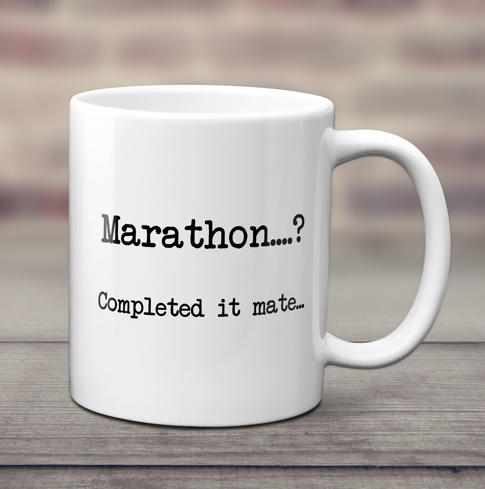 Marathon... Completed It Mate! Mug
