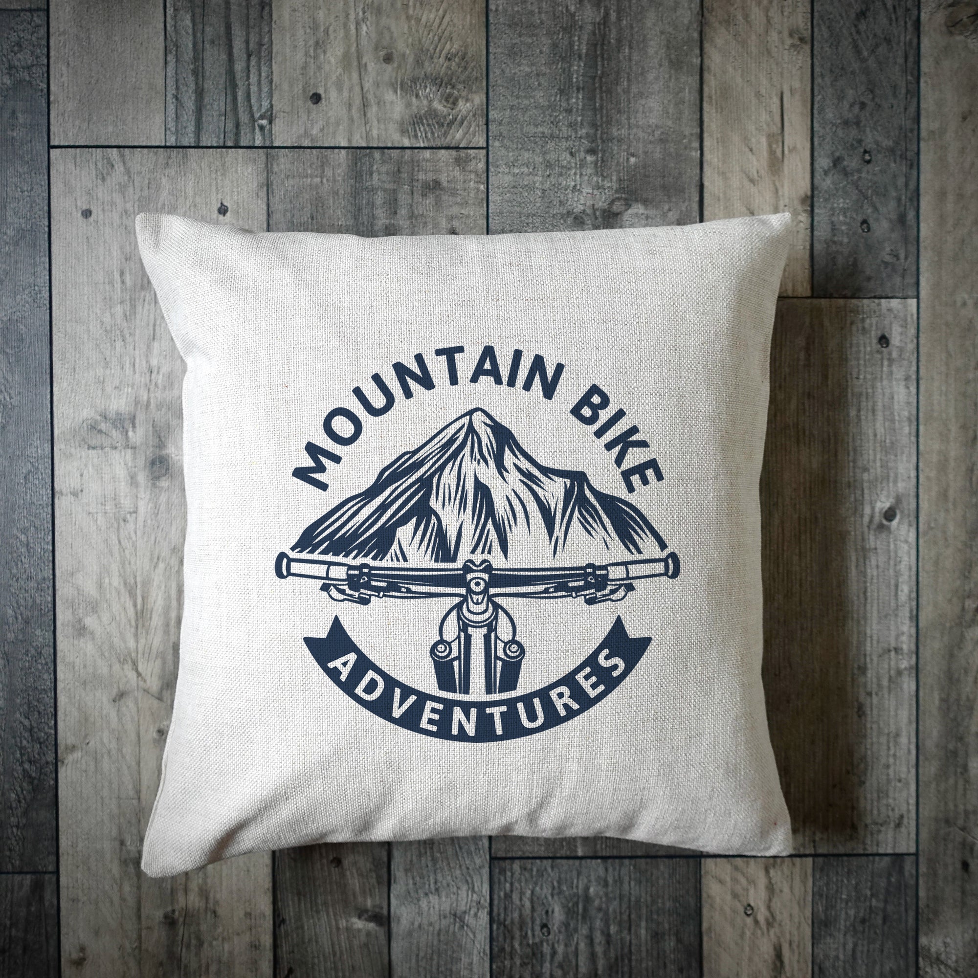 Mountain Bike Adventures Cycling Cushion