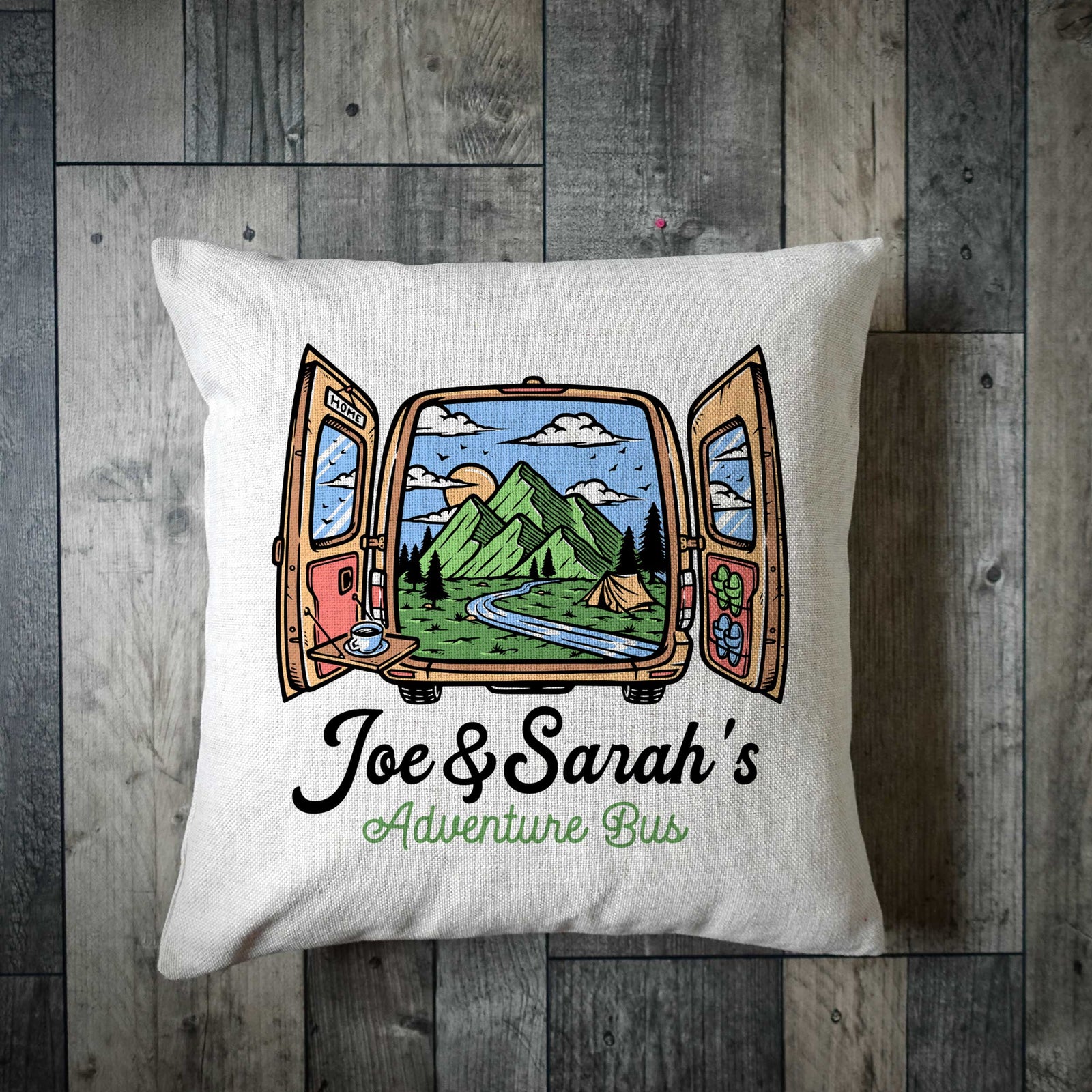 Mountain View Camper Van Cushion